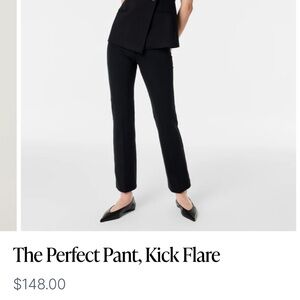 Spanx Perfect Pant Kick Flare Sz S Petite